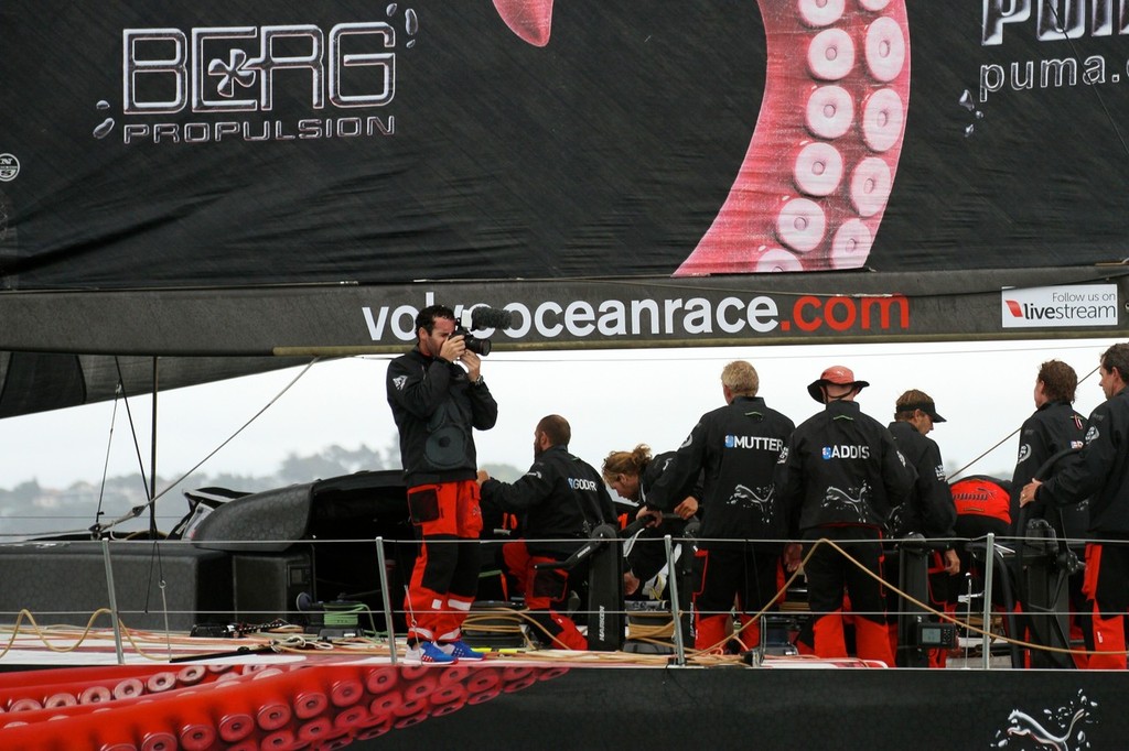 Volvo Ocean Race, Leg 4 Finish - Puma © Richard Gladwell www.photosport.co.nz